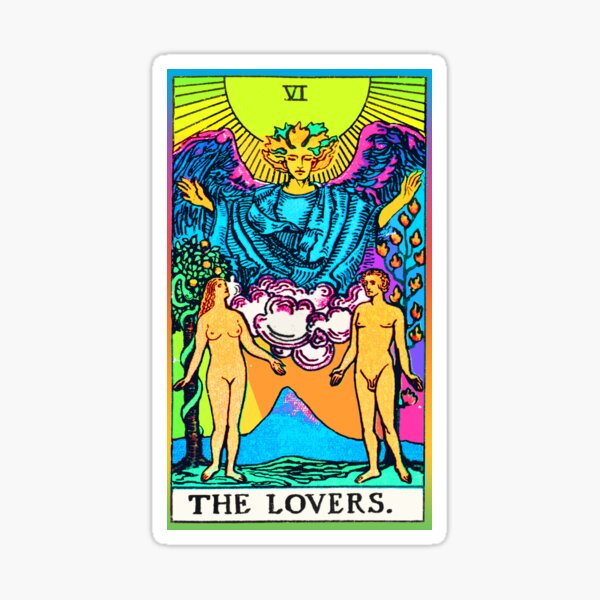 Psychedelic Lovers Sticker