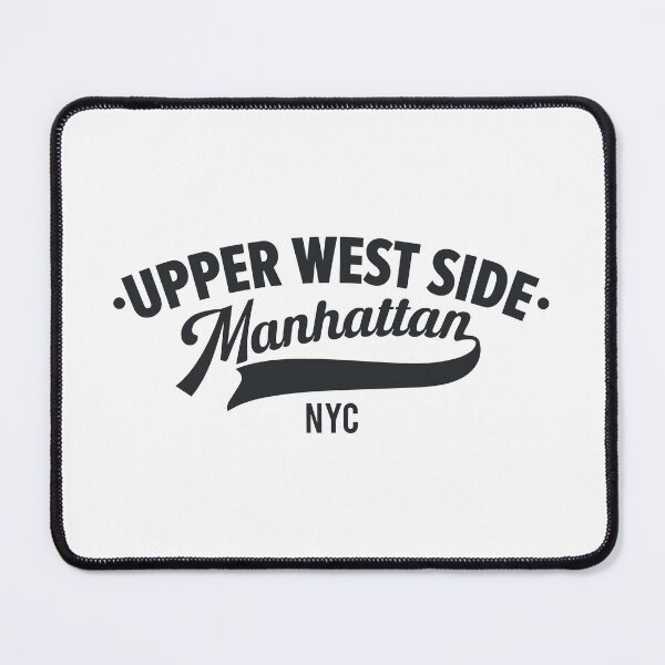 Item preview, Upper West Side Manhattan Minimal Typo Art - NYC Urban Vibes designed and sold by Boogosh.