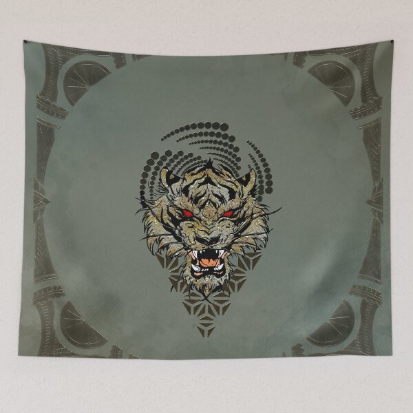 Item preview, Unique tiger design designed and sold by nicky2342.