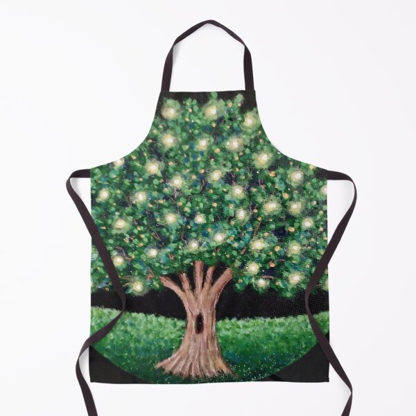 Item preview,  Glowing Christmas Tree Acrylic Painting  designed and sold by BellaArtsy.