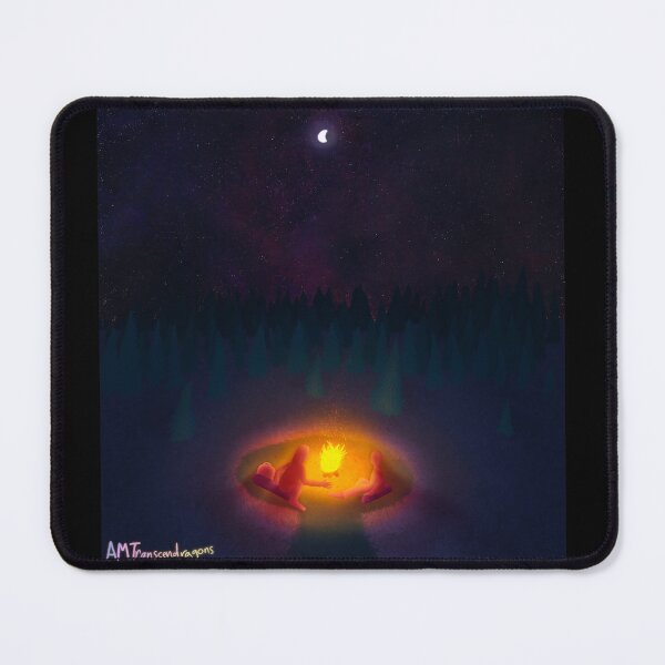 Item preview, By the Campfire under the Crescent Moon designed and sold by Transcendragons.