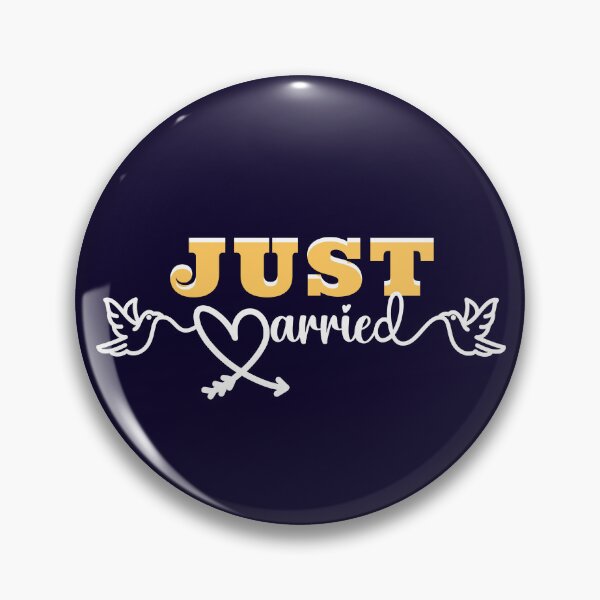 Item preview, Just Married designed and sold by Ninety9Secrets.