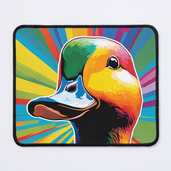Item preview, Pop Art Duck with many colours designed and sold by SirenSeventyOne.