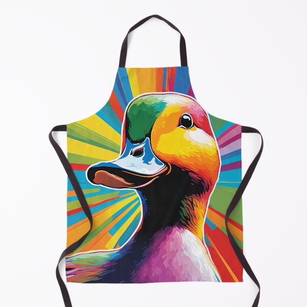 Item preview, Pop Art Duck with many colours designed and sold by SirenSeventyOne.
