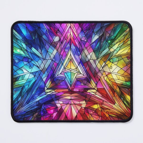 Item preview, Abstract in Neon Glasses of Triangles designed and sold by erkabees.