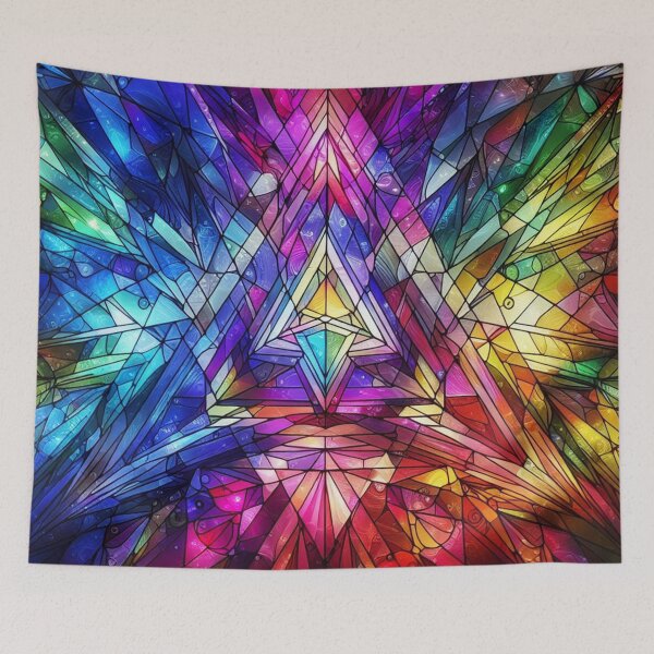 Item preview, Abstract in Neon Glasses of Triangles designed and sold by erkabees.