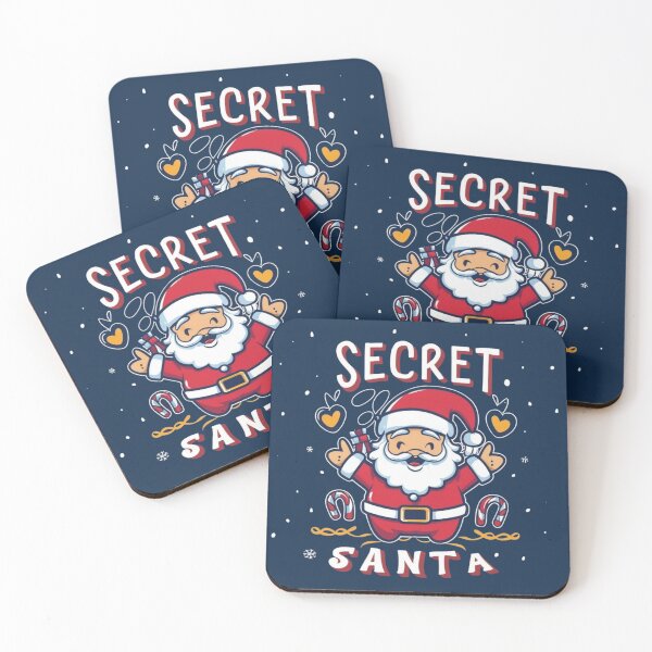 Item preview,  Funny Vintage Style Christmas Secret Santa designed and sold by CatCraze Co.