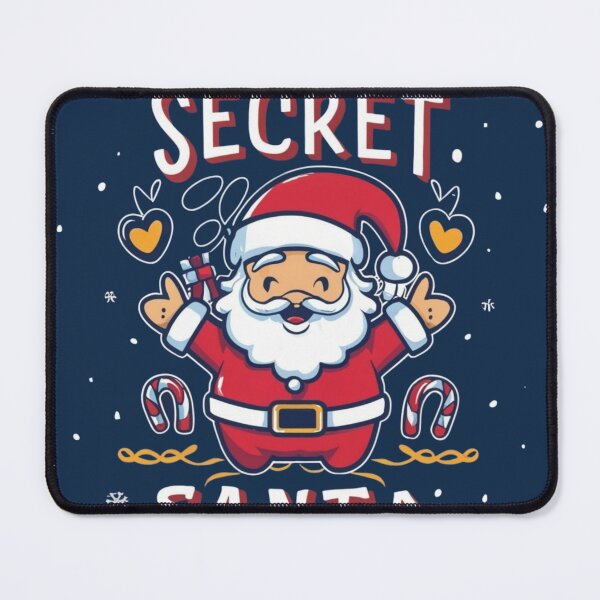 Item preview, Funny Vintage Style Christmas Secret Santa designed and sold by CatCraze Co.