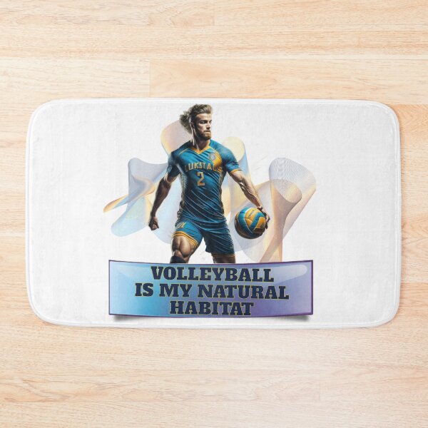Item preview, Volleyball Player with Ball Illustration designed and sold by Hungry-Murphy.