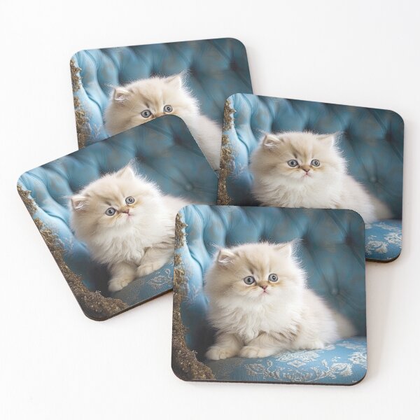 Item preview, Gatito persa sombreado dorado 01 designed and sold by Elisabeth Lucas.