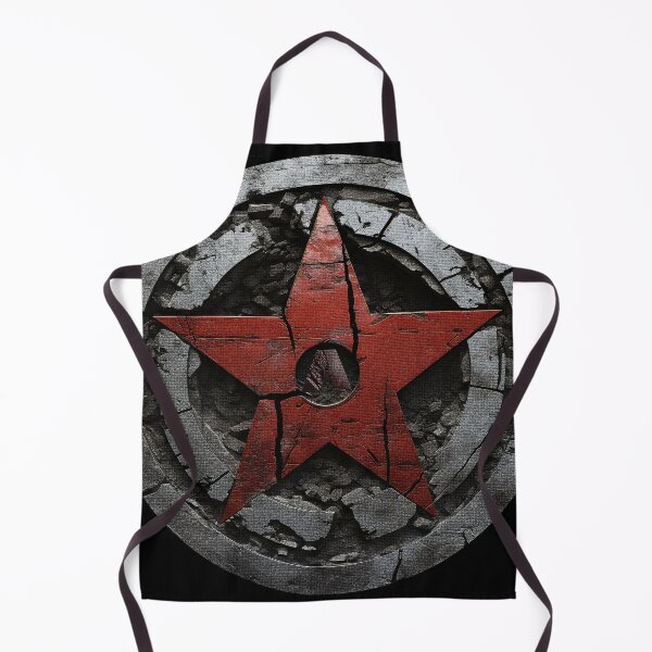 Item preview, Heroic Emblem: Red Star Art designed and sold by inkArtistryfine.