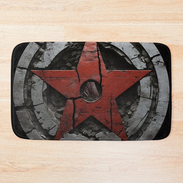 Item preview, Heroic Emblem: Red Star Art designed and sold by inkArtistryfine.