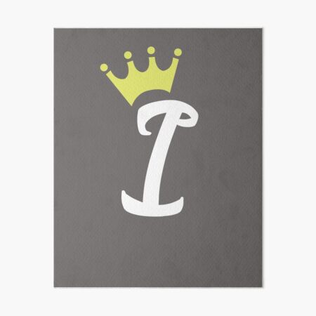 Letter K Princess Queen T Shirt Art Board Print By Trendymerch Redbubble