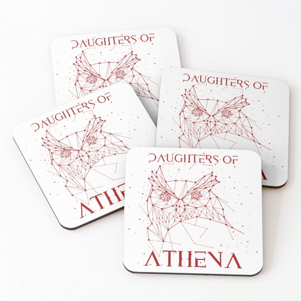 Item preview, Daughters of Athena Geometric Owl Red Rising Inspired designed and sold by addie-plays.