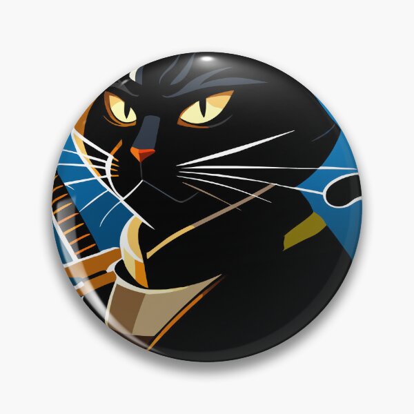 Item preview, black cat samurai assassin designed and sold by Oeenlacha.