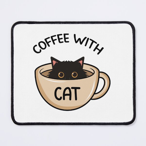 Item preview, Coffee with cat designed and sold by Gravy-tee07.
