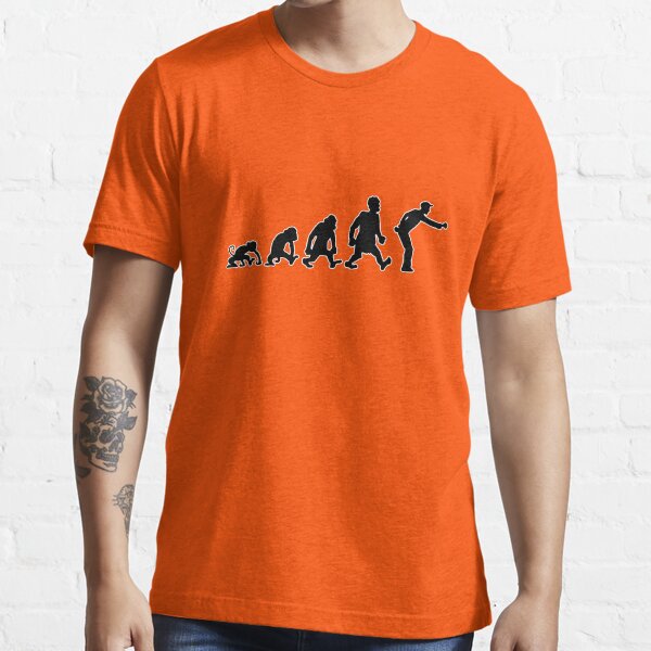 pétanque jeu de boules darwin évolution T-shirt essentiel
