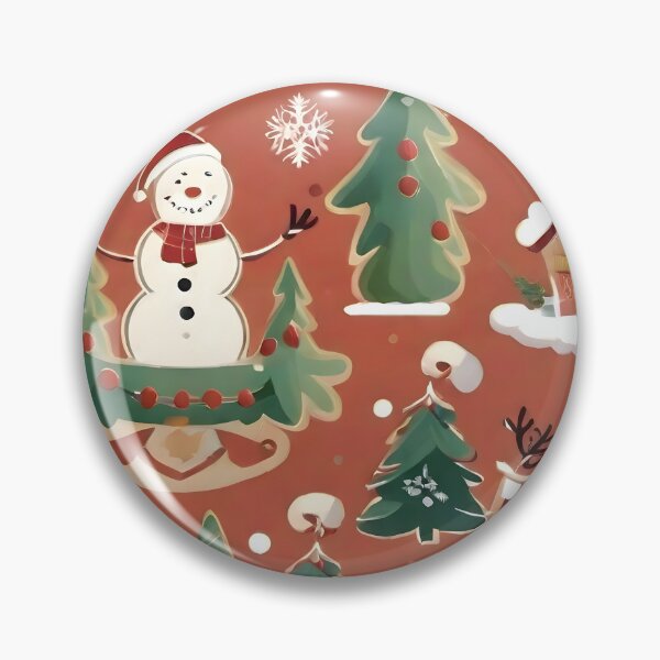 Item preview, Beautiful Retro Boho Abstract Christmas Holiday Pattern designed and sold by PlanetMarker.