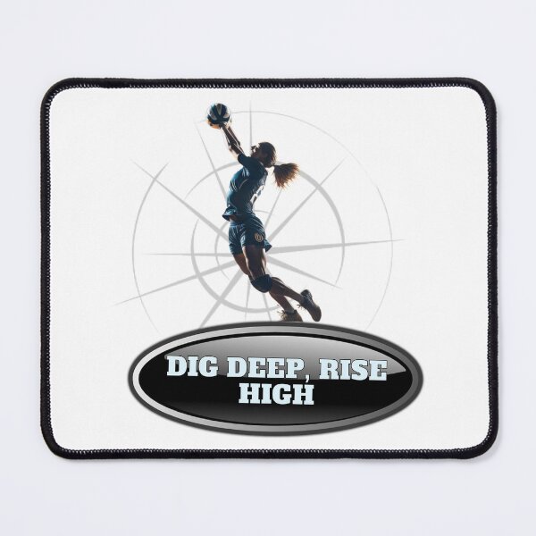 Item preview, Volleyball Player with Ball Illustration designed and sold by Hungry-Murphy.