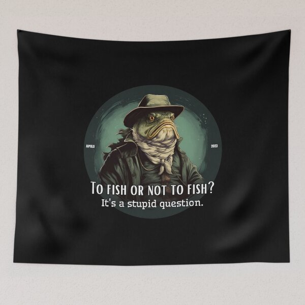 Item preview, To fish or not to fish? designed and sold by aipolohu.