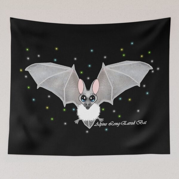 Item preview,  Alpine Long-Eared Bat designed and sold by Shirley cute art .