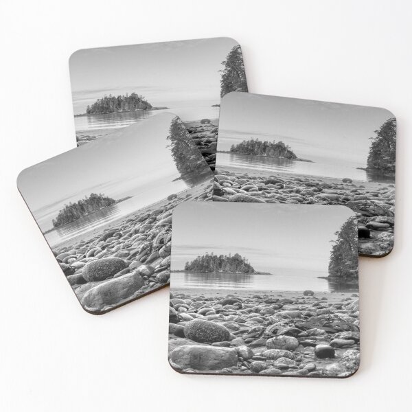 Item preview, Pebble Beach  - North West Pacific Style - B & W designed and sold by marcthatspot.