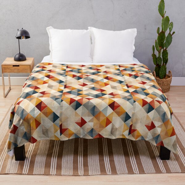 Item preview, Cubo-Geo Fusion: elegancia retro terrosa designed and sold by minjagoods.