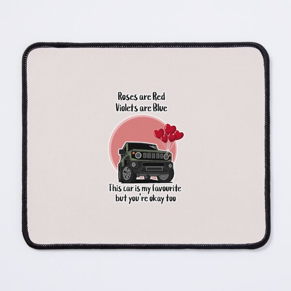Item preview, Roses Are Red, Violets Are Blue, This Car Is My Favourite But You're Okay Too designed and sold by ZookiniYellow.