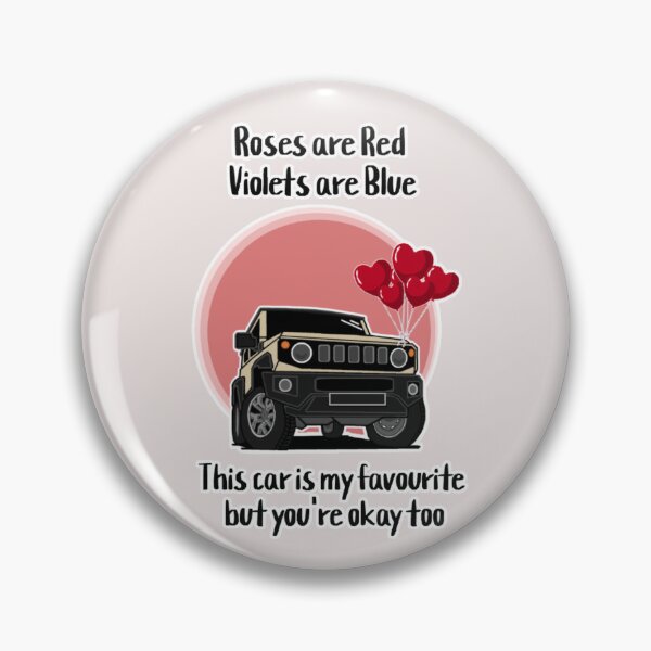 Item preview, Roses Are Red, Violets Are Blue, This Car Is My Favourite But You're Okay Too designed and sold by ZookiniYellow.