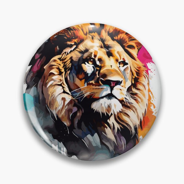 Item preview,  A Colorful Cartoon Lion's Realm ?✨ designed and sold by firecard.