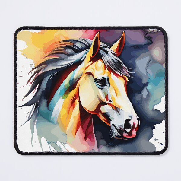 Item preview,  A Colorful Cartoon horses✨ designed and sold by firecard.