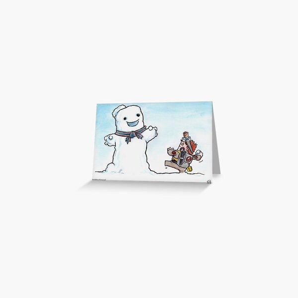HappyToast Snowbaddies 06 Greeting Card
