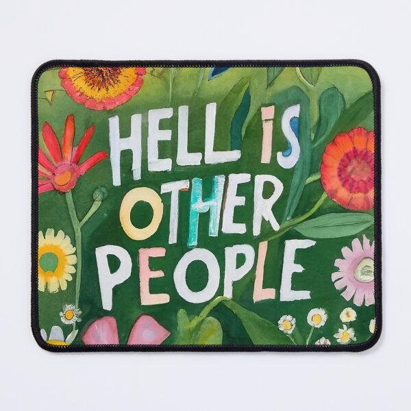 Item preview, Hell is Other People Wildflowers designed and sold by Arte Ricafort.