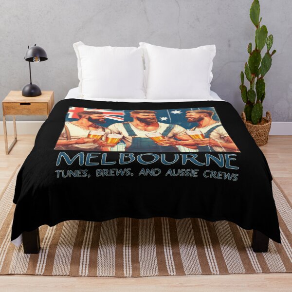 Item preview, Tunes, Brews, And Aussie Crews! (Melbourne) Australia designed and sold by Takin-Thepiss.