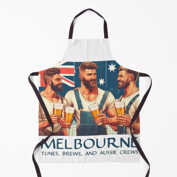 Item preview, Tunes, Brews, And Aussie Crews! (Melbourne) Australia designed and sold by Takin-Thepiss.