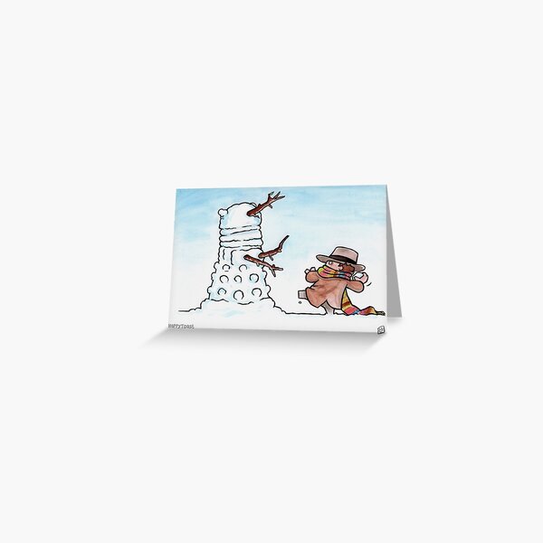 HappyToast Snowbaddies 03 Greeting Card