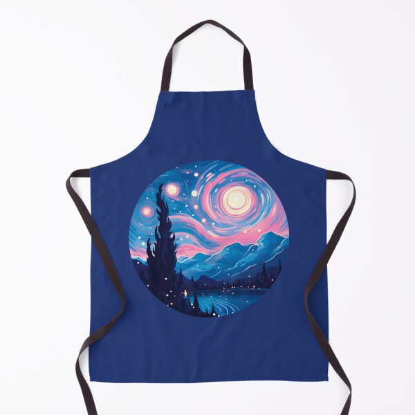 Item preview, Subtle Trans Pride Starry Night designed and sold by ArtliciousHUMAN.