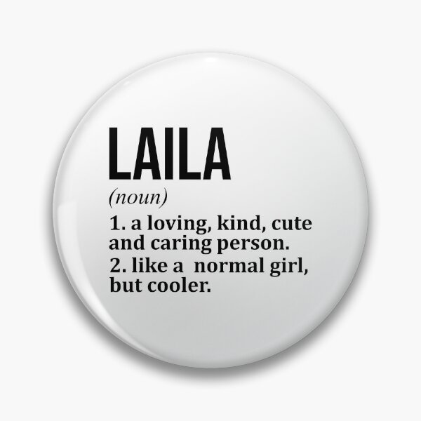 Item preview, Laila Name Definition designed and sold by XCIV.
