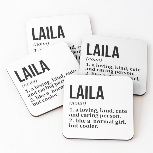 Item preview, Laila Name Definition designed and sold by XCIV.