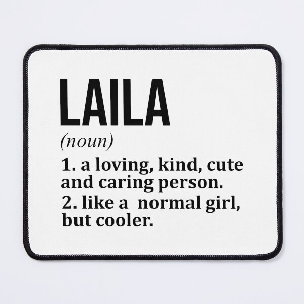 Item preview, Laila Name Definition designed and sold by XCIV.