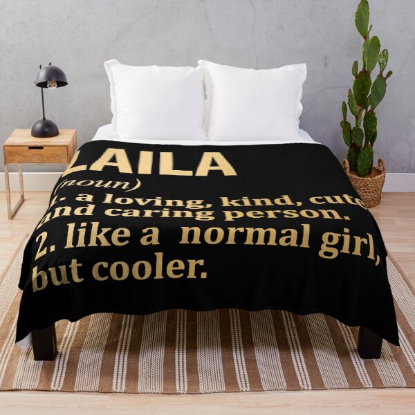 Item preview, Laila Name Definition in Gold designed and sold by XCIV.