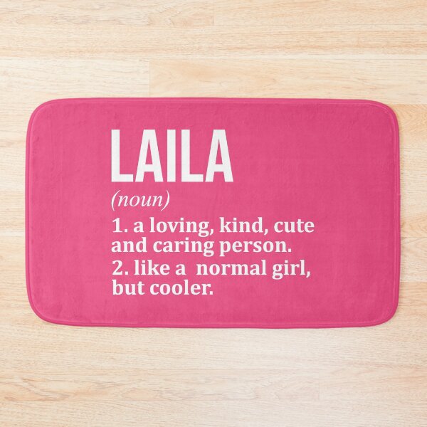 Item preview, Laila Name Definition for Women designed and sold by XCIV.