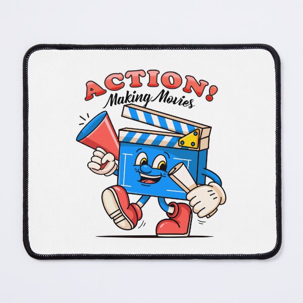 Item preview, Action, Making Movie. Clapperboard movie director character mascot designed and sold by Kevyn Adha.
