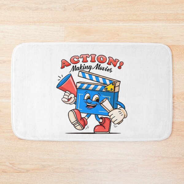 Item preview, Action, Making Movie. Clapperboard movie director character mascot designed and sold by Kevyn Adha.