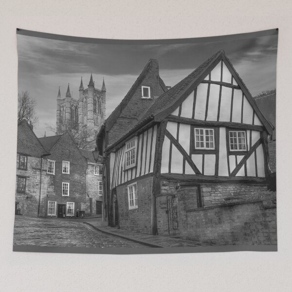 Item preview, Lincoln Cathedral and Crooked House designed and sold by Alisonchambers2.