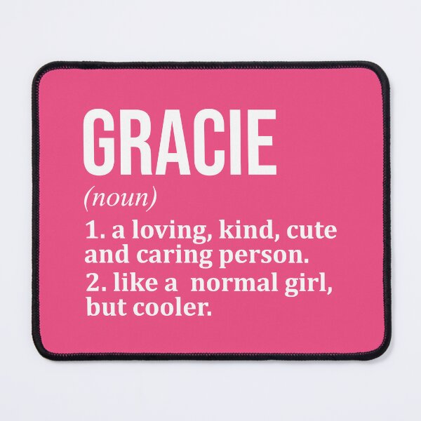 Item preview, Gracie Name Definition for Women designed and sold by XCIV.