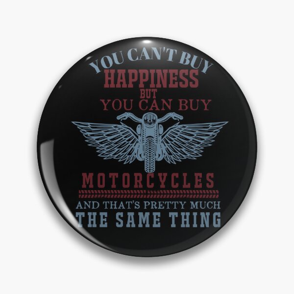 Item preview, Living That Motorcycle Life: You Can't Buy Happiness But You Can Buy Motorcycles  designed and sold by EmiAndMike.