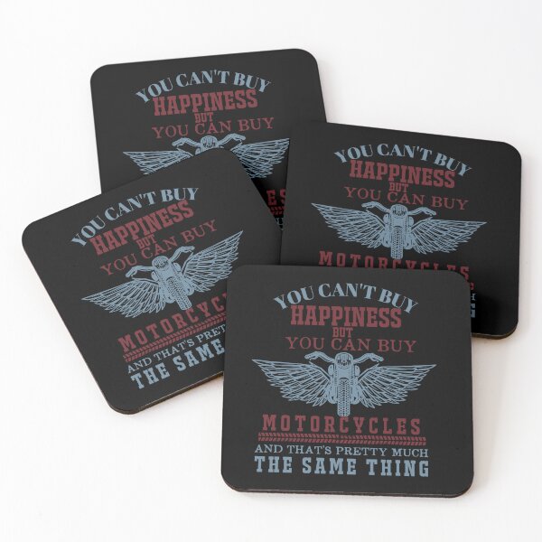Item preview, Living That Motorcycle Life: You Can't Buy Happiness But You Can Buy Motorcycles  designed and sold by EmiAndMike.