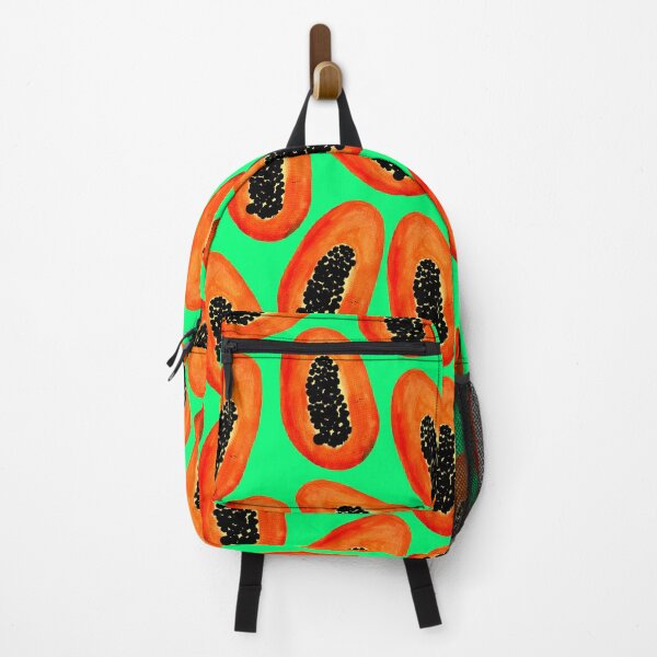 Item preview, Papaya Fruit Pop Art Green designed and sold by Kristy Jordan.