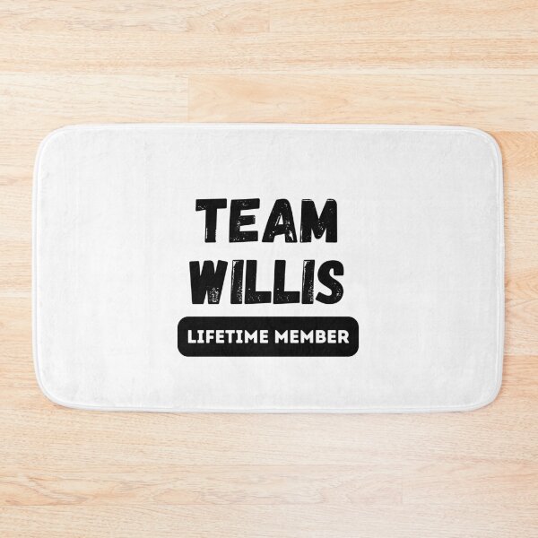 Item preview, Team WILLIS Lifetime member family gift designed and sold by IssaraStudio.